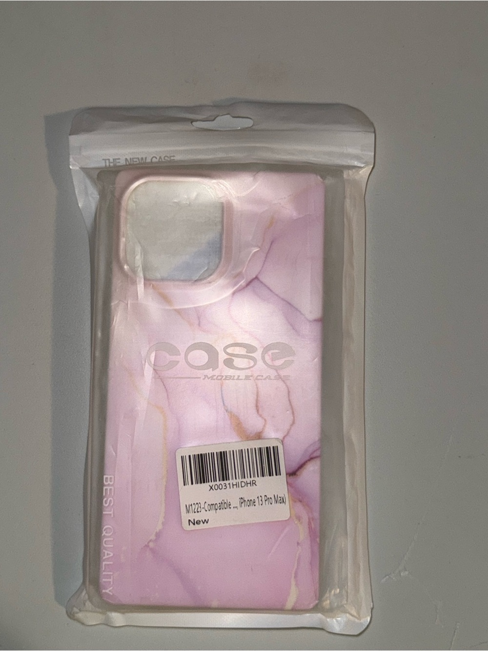 Pink Marble Phone Case - iPhone 13 Pro Max - Picture 4 of 4